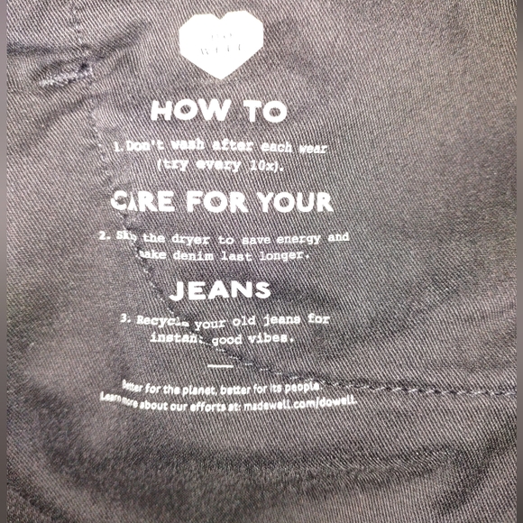 MADEWELL RoadTripper Biker Shorts Size 31, Black, Stretchy and Soft - Picture 10 of 13